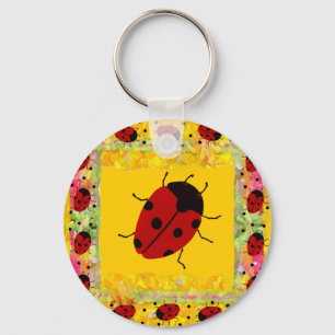 Mother's Day Ladybug Key Ring