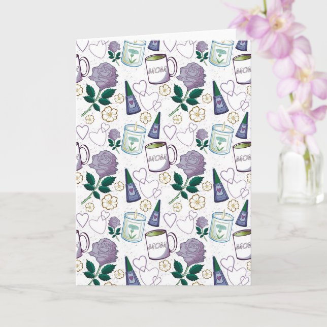 Mother's Day Lavender Card (Orchid)