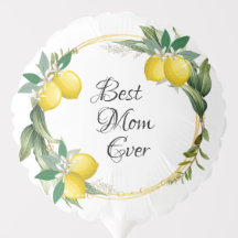 Mother's Day Lemon Wreath Balloon