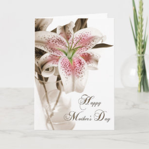 Mother's Day Lily Card