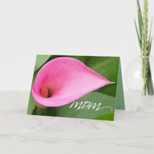 mother's day lily card