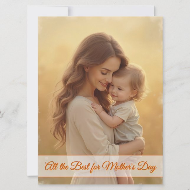 Mother's Day Love – A Moment of Pure Joy (Front)