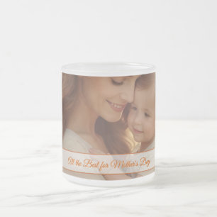 Mother's Day Love – A Moment of Pure Joy Frosted Glass Coffee Mug