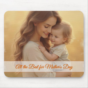 Mother's Day Love – A Moment of Pure Joy Mouse Mat