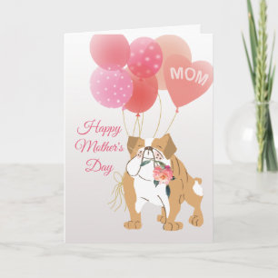 Mother's Day Love from Your Sweet Bulldog Dog Card