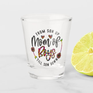 Mothers Day Love Mum Shot Glass