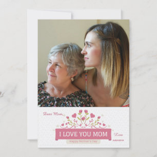 Mother's Day Love Photo Card