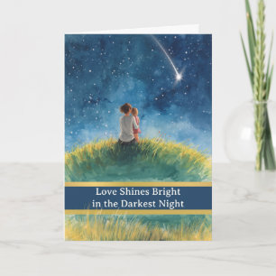 Mother's Day Love Shines Bright Mum Universe Theme Card