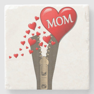 Mother's Day Marble Stone Coaster