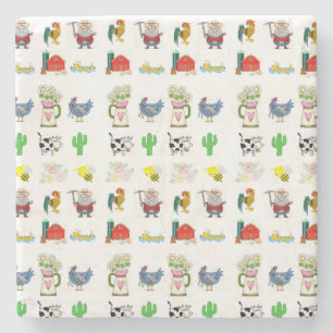 Mother's Day Marble Stone Coaster