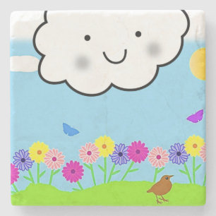 Mother's Day Marble Stone Coaster