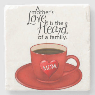Mother's Day Marble Stone Coaster
