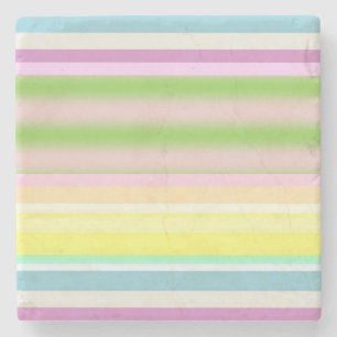 Mother's Day Marble Stone Coaster Pastel