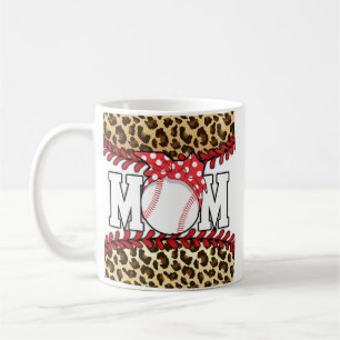 Mother's Day Messy Hair Baseball Coffee Mug