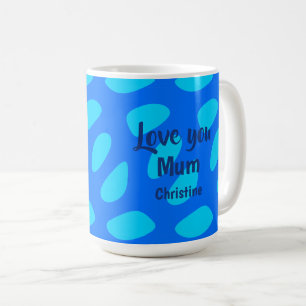 Mother's Day Mimalist Text and Pattern Coffee Mug