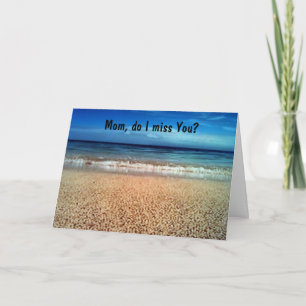 MOTHER'S DAY MISSING YOU MOM CARD