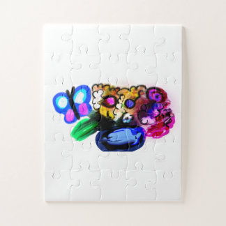 Mother's day  misty flower  jigsaw puzzle