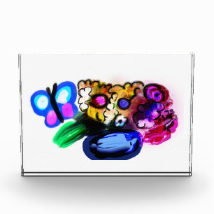 Mother's day  misty flower  photo block