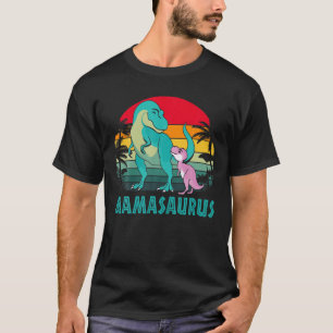 Mother's Day Mom Mamasaurus Dinosaur Mama T Rex Sa T-Shirt