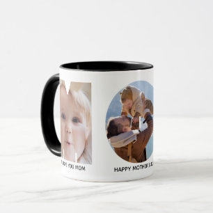 Mother's Day MOM Photo Collage  Mug