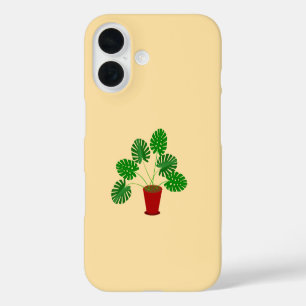 Mothers Day Monstera Plant iPhone 16 Case