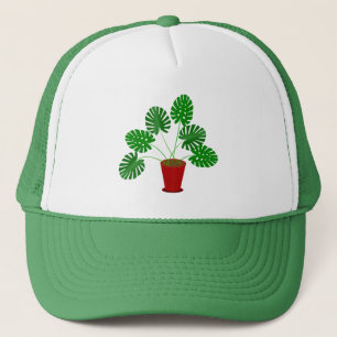 Mothers Day Monstera Plant Trucker Hat