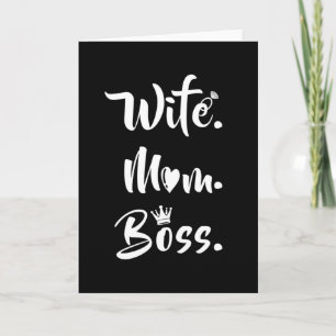 Mother's Day Mother Mothers Mom Mummy Funny Gift Card