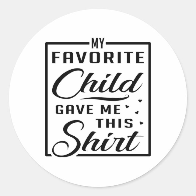 Mother's Day Mother Mothers Mummy Mom Gift Idea Classic Round Sticker (Front)