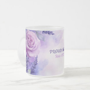Mother's Day Mug Text "MOM" "Since 1972"