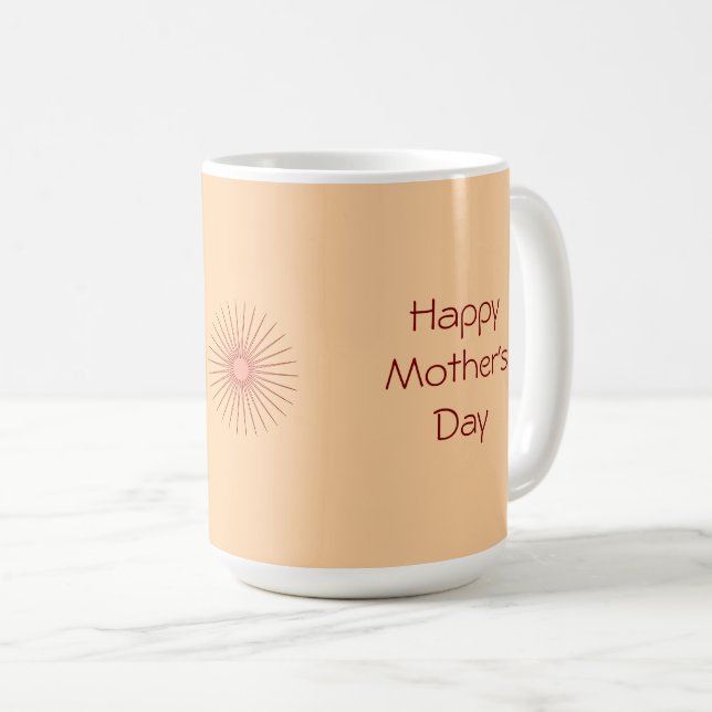 Mother's Day Mug with Custom Text – Heartfelt Gift (Front Right)