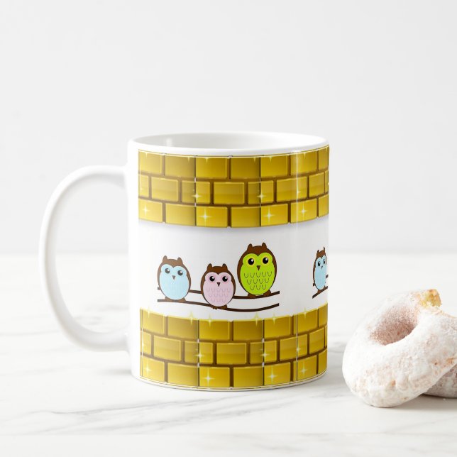 Mother's Day Mugs Owl (With Donut)