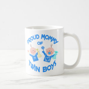 Mother's Day Mum of Twin Boys Coffee Mug