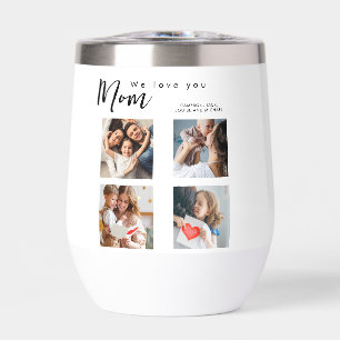 mothers day,mum,photo collage,we love you,typograp