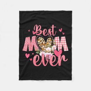 Mother's day mum tee from daughter women mum kids fleece blanket