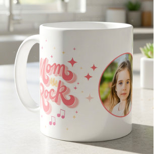 Mothers Day Mum Typography Photo Coffee Mug