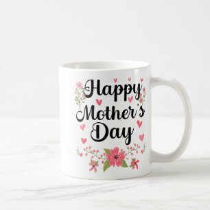 Mother's Day Mummy Cute Floral Women For Mum Grand Coffee Mug