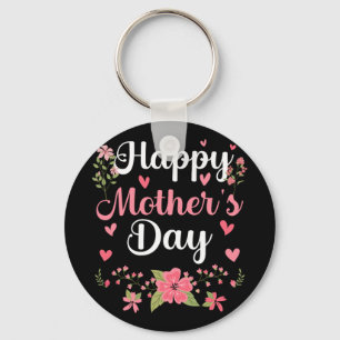 Mother's Day Mummy Cute Floral Women For Mum Grand Key Ring