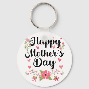 Mother's Day Mummy Cute Floral Women For Mum Grand Key Ring