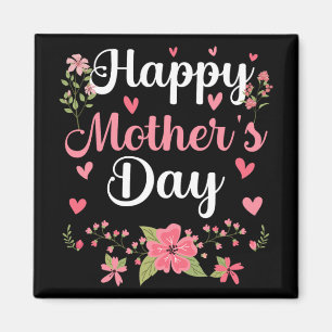 Mother's Day Mummy Cute Floral Women For Mum Grand Magnet