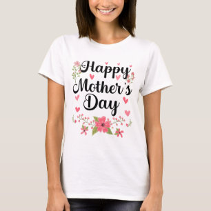 Mother's Day Mummy Cute Floral Women For Mum Grand T-Shirt