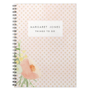 Mothers Day Mum's Personalised Journal Notebook