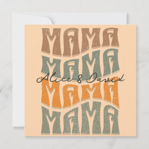 Mother's Day Natural Colour Mama Kids Name
