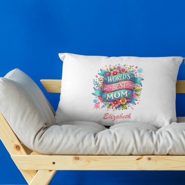 Mother's Day Nature Lovers Floral Personalised  Decorative Cushion (Creator Uploaded)