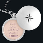 Mother's Day necklace daughter locket<br><div class="desc">What better gift for moms or daughter. Personalise it! See our store for sterling silver and gold lockets as well as other unique necklaces and gifts!</div>