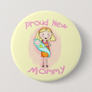Mother's Day / New Mum 7.5 Cm Round Badge