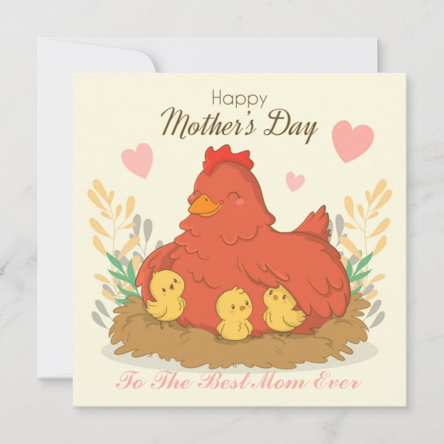 Mother's Day Note Card (Front)