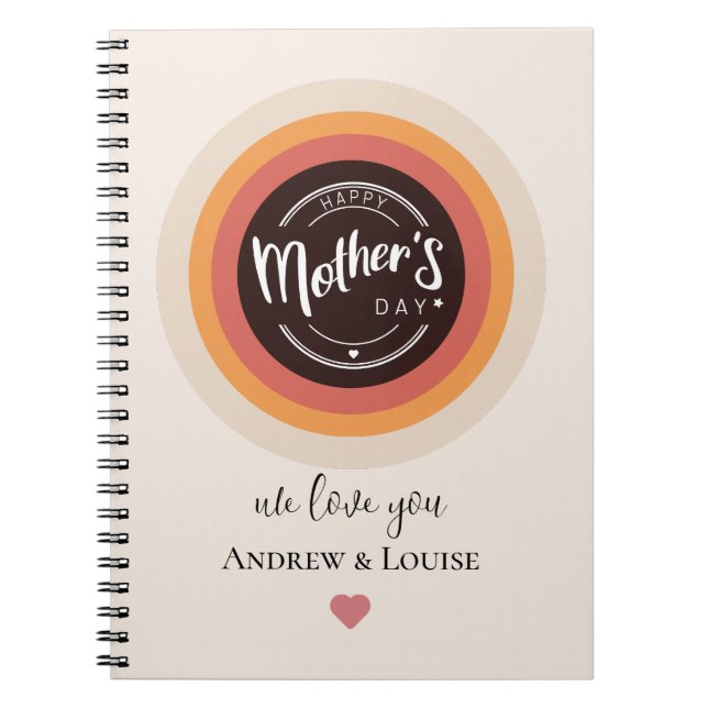 mother's day notebook (Front)