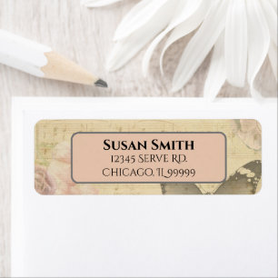 Mother's Day Old Sheet Music Score Return Address