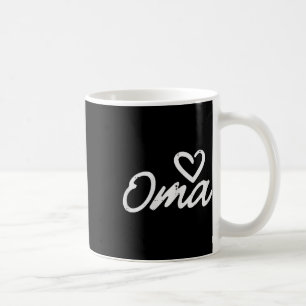 Mothers Day Oma Heart Cute Love Grandma Nana Mimi  Coffee Mug