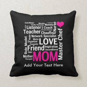 Mother's Day or Birthday for a Wonderful Mum Cushion